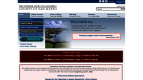 What Sanmateocourt.org website looked like in 2020 (3 years ago)