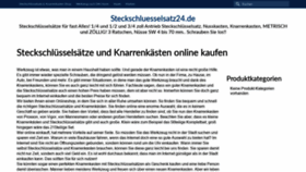 What Steckschluesselsatz24.de website looked like in 2020 (3 years ago)