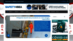 What Safety4sea.com website looked like in 2020 (3 years ago)