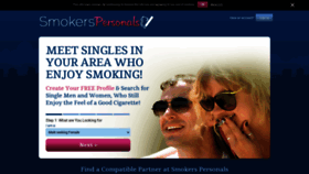 What Smokerspersonals.com website looked like in 2020 (3 years ago)
