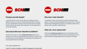 What Scnindustrial.com website looked like in 2020 (3 years ago)