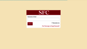 What Sfcs.myschoolapp.com website looked like in 2020 (3 years ago)