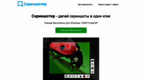 What Skrinshoter.ru website looked like in 2020 (3 years ago)