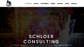 What Schloerconsulting.com website looked like in 2020 (3 years ago)