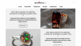 What Schmuck.de website looked like in 2020 (3 years ago)