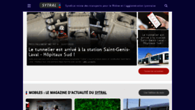 What Sytral.fr website looked like in 2020 (3 years ago)