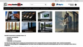 What Shop.fenster24.de website looked like in 2020 (3 years ago)