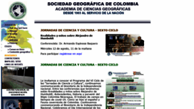 What Sogeocol.edu.co website looked like in 2020 (4 years ago)