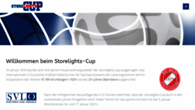 What Storelights-cup.de website looked like in 2020 (3 years ago)