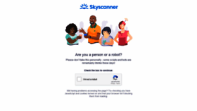 What Skyscanner.co.nz website looked like in 2020 (3 years ago)