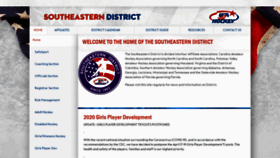 What Sedistrict.org website looked like in 2020 (3 years ago)
