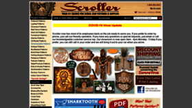 What Scrolleronline.com website looked like in 2020 (3 years ago)