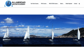 What Sailing.gi website looked like in 2020 (3 years ago)