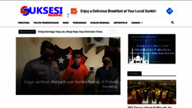 What Suksesinasional.com website looked like in 2020 (3 years ago)
