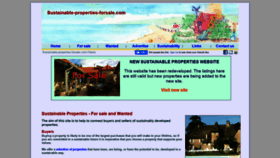 What Sustainable-properties-forsale.com website looked like in 2020 (3 years ago)