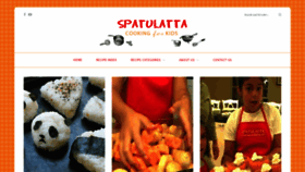 What Spatulatta.com website looked like in 2020 (3 years ago)