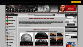 What Silbertresor.de website looked like in 2020 (3 years ago)