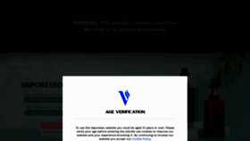 What Store.vaporesso.com website looked like in 2020 (3 years ago)