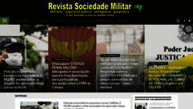 What Sociedademilitar.com.br website looked like in 2020 (3 years ago)