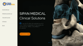 What Sipanmedical.com website looked like in 2020 (3 years ago)