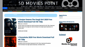 What Sdmoviespoint.lol website looked like in 2020 (3 years ago)