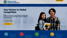 What Sttbandung.ac.id website looked like in 2020 (3 years ago)
