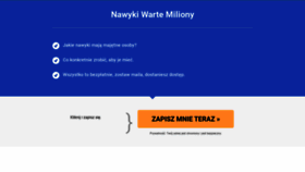 What Sukces.pl website looked like in 2020 (6 years ago)