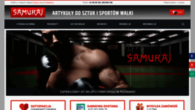What Samuraj.net.pl website looked like in 2020 (3 years ago)