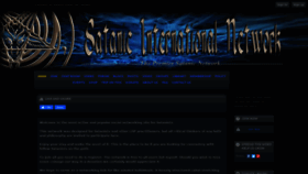 What Satanicinternationalnetwork.com website looked like in 2020 (3 years ago)