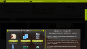 What Saveline.cl website looked like in 2020 (3 years ago)
