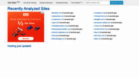 What Site-stats.org website looked like in 2020 (3 years ago)