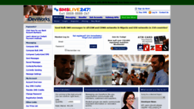 What Smslive247.com website looked like in 2020 (3 years ago)