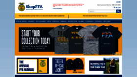 What Shopffa.org website looked like in 2020 (3 years ago)