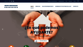 What Servihogarmalaga.es website looked like in 2020 (5 years ago)