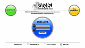 What Spravams.cz website looked like in 2020 (3 years ago)