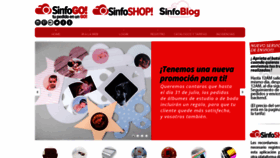 What Sinfogo.com website looked like in 2020 (3 years ago)