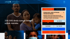 What Supportunicefindonesia.org website looked like in 2020 (3 years ago)