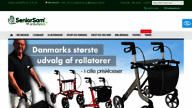 What Seniorsam.dk website looked like in 2020 (3 years ago)