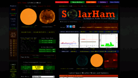 What Solarham.net website looked like in 2020 (3 years ago)