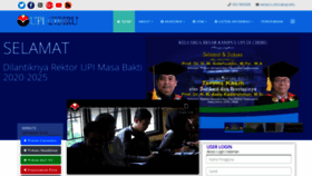 What Senirupa.upi.edu website looked like in 2020 (3 years ago)