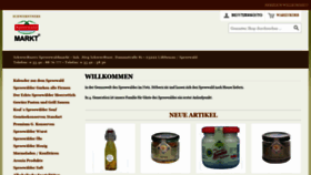 What Schwerdtners-spreewaldmarkt.de website looked like in 2020 (3 years ago)