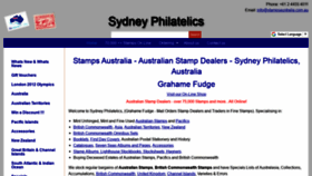 What Stampsaustralia.com.au website looked like in 2020 (3 years ago)