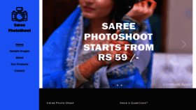 What Sareephotoshoot.com website looked like in 2020 (3 years ago)
