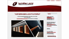 What Schiffler-licht.at website looked like in 2020 (3 years ago)