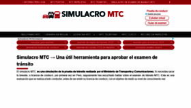 What Simulacromtc.com website looked like in 2020 (3 years ago)