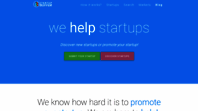 What Startupbuffer.com website looked like in 2020 (3 years ago)