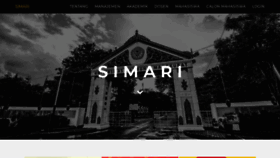 What Simari.ulm.ac.id website looked like in 2020 (3 years ago)