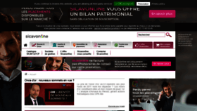What Sicavonline.fr website looked like in 2020 (3 years ago)