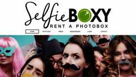 What Selfieboxy.ch website looked like in 2020 (3 years ago)