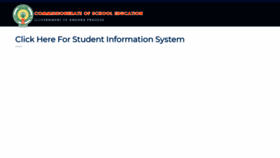 What Studentinfo.ap.gov.in website looked like in 2020 (3 years ago)